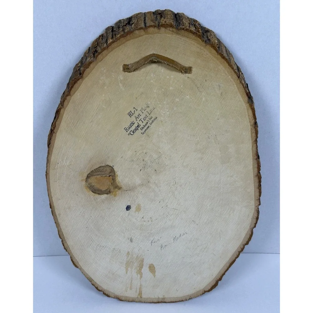 Vintage Wood Slice Hanging Wall Decor 